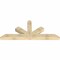 Ekena Millwork Saratoga Rough Sawn Timber Gable Bracket, Douglas Fir, 84"W x 35"H x 6"D x 6"F, 10/12 Pitch GBW084X35X0606SAR00RDF - alternate 4